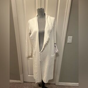 Vertigo ladies open front cardigan sweater size large